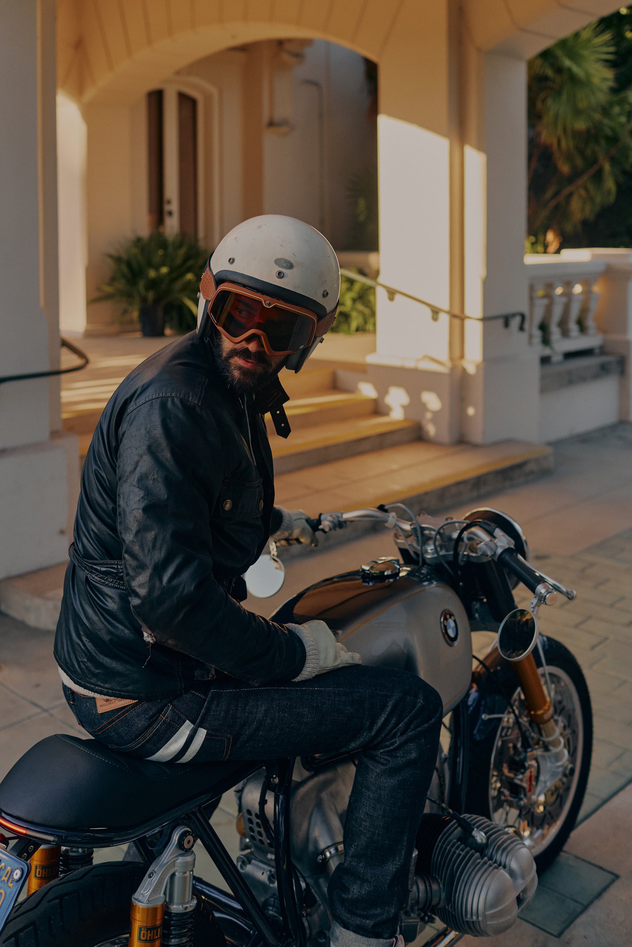 bikers lifestyle goggles The EQ x 100% Barstow Goggles