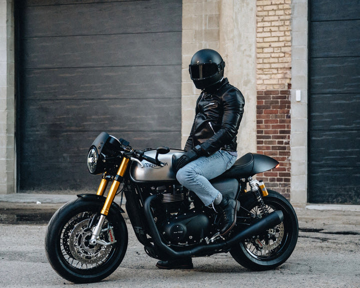 FLAT BLACK // KNOX HELMET SET