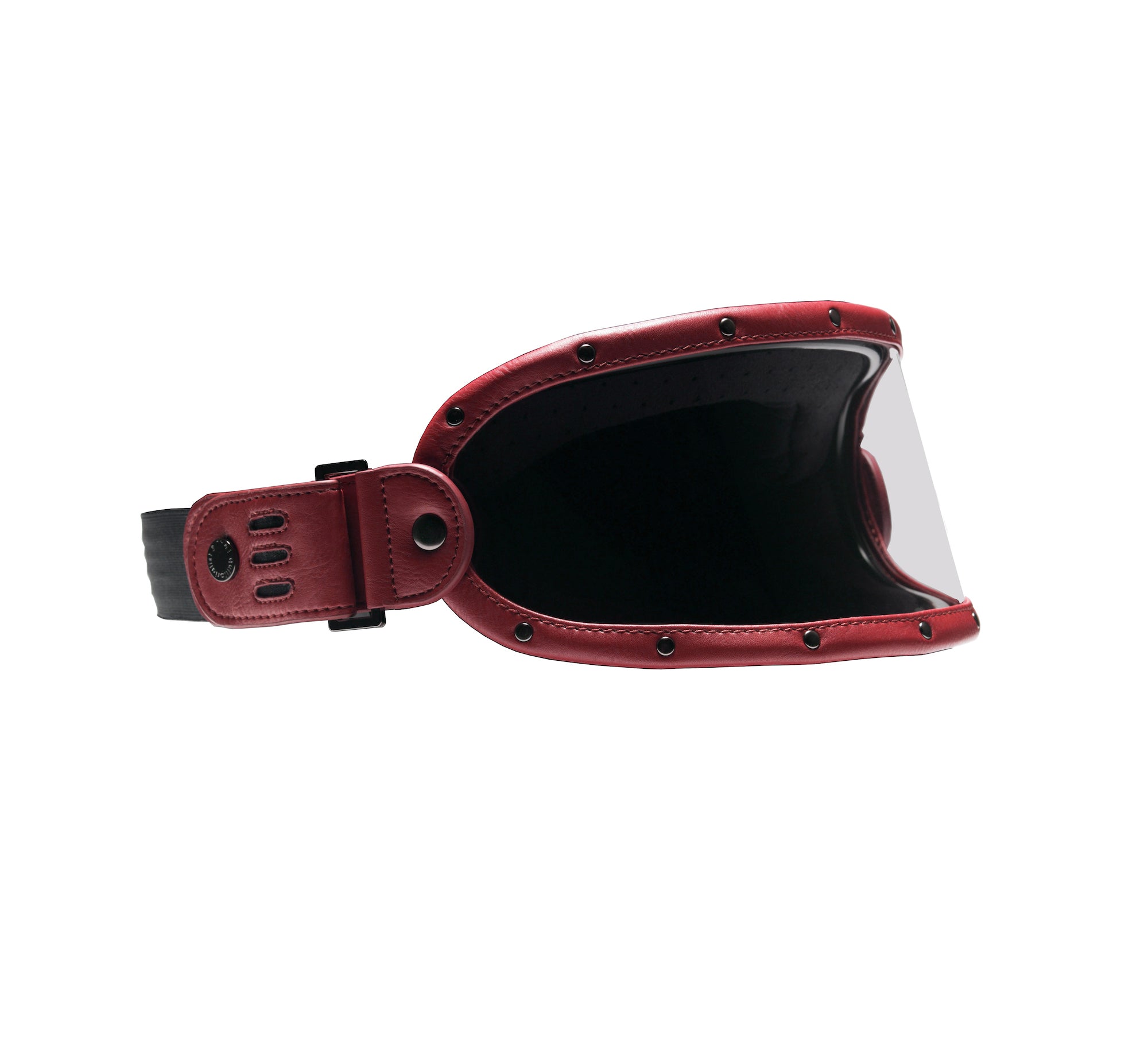 burgundy motorcycle helmets Voss 580 Conquest Red Dragon Modular Helmet Its precise fitment on the helmet protects the rider from road debris and enhances the overall sound insulation Gringo S Helmet - Gloss